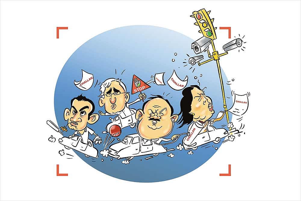 Lights, Camera, Challan. VIPs Like Nitin Gadkari's Wife, Gautam Gambhir, Salman Khurshid Are Fined For Traffic Rule Violation