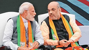 File photo of Prime Minister Narendra Modi and Union Home Minister Amit Shah