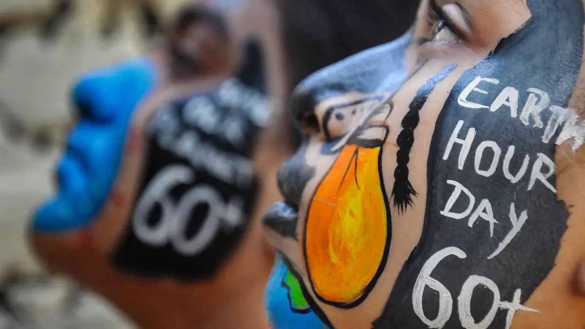 The “Earth Hour” was first held in Sydney on March 31, 2007