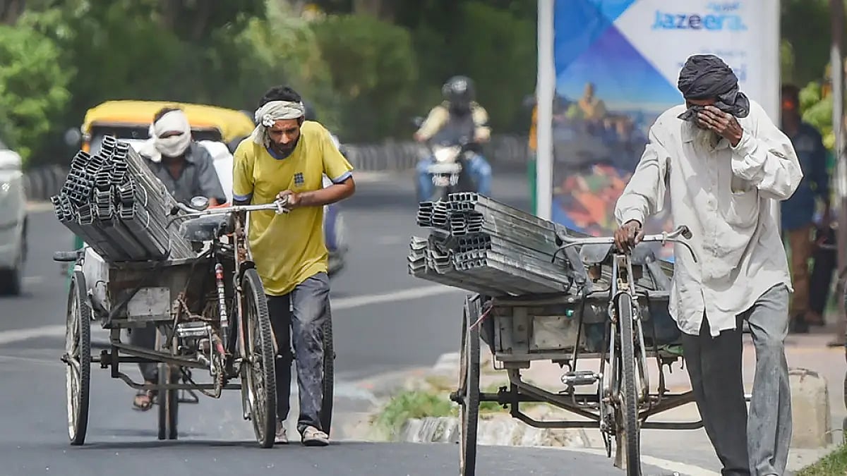 Intense Heat Storms Experienced Over Parts Of Northwest India