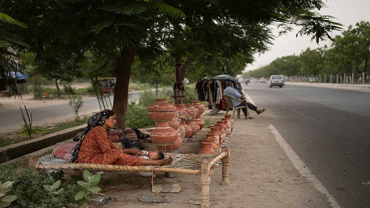 Severe Heat Wave Condition In Delhi