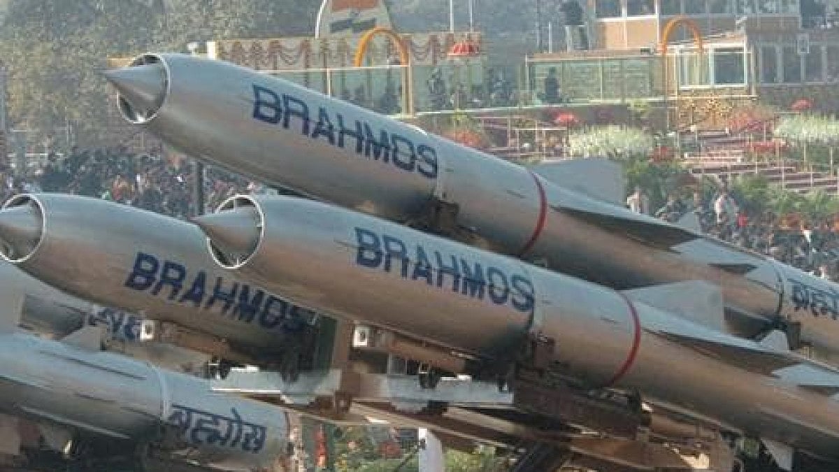India test fires Brahmos missile.(Representational image)