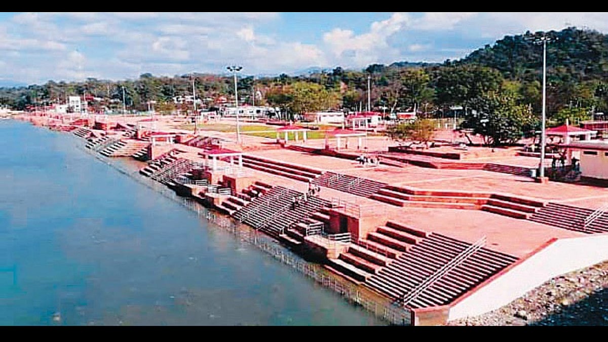 The Chandi Ghat in  Haridwar along river Ganga.(File photo)