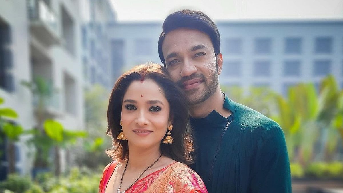 Ankita Lokhande with husband Vicky Jain
