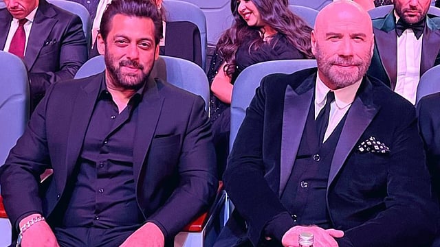 Salman Khan Meets 'Pulp Fiction' Star John Travolta