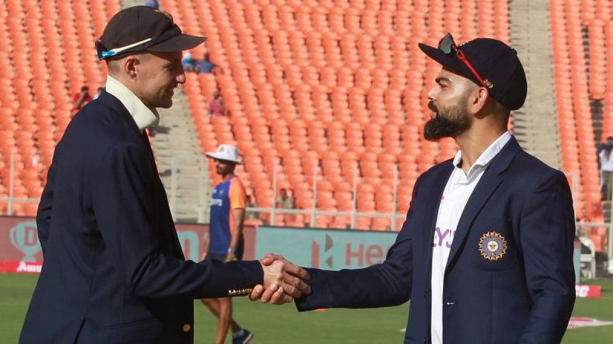 Virat Kohli's (L) record as India's Test captain has been one of the best.