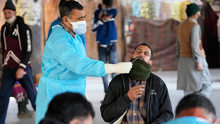 Covid-19 cases in India. - | file pic |