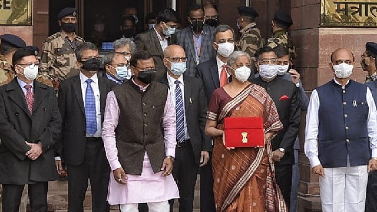 Finance Minister Nirmala Sitharaman presented the Budget 2022-23.