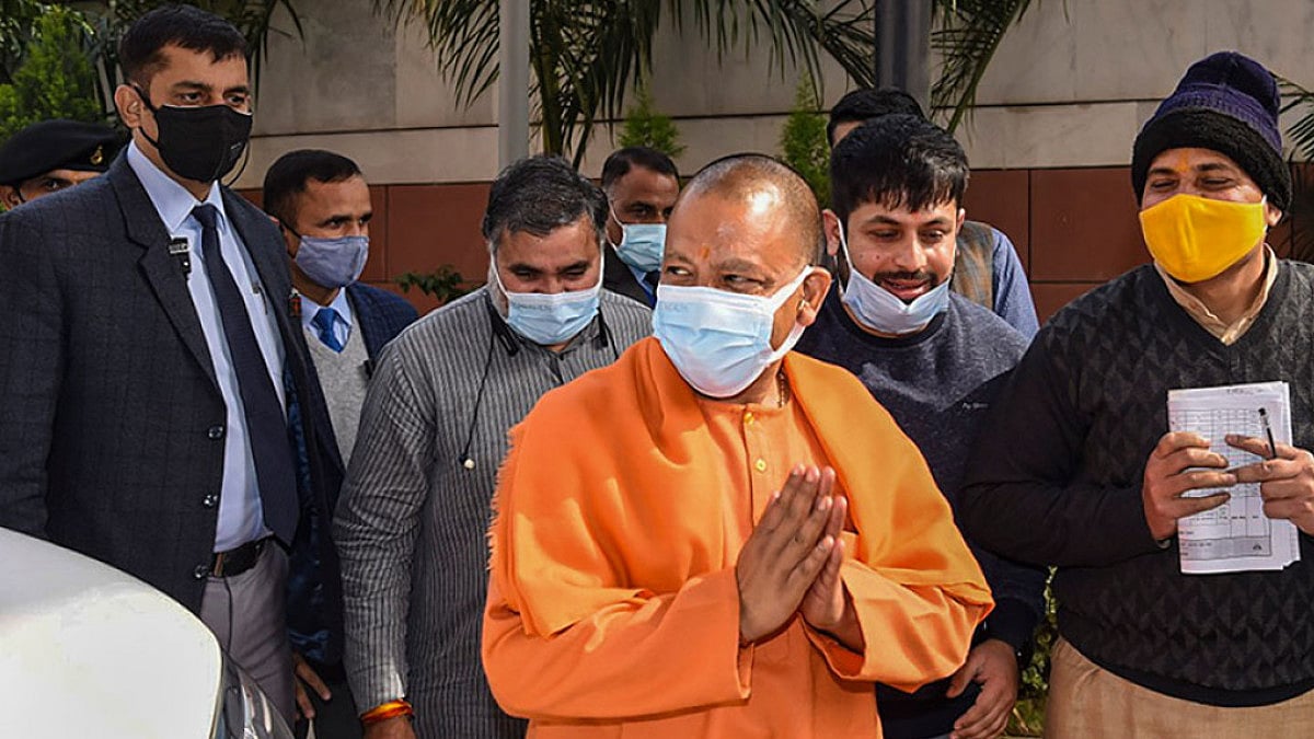 Uttar Pradesh CM Yogi Adityanath.