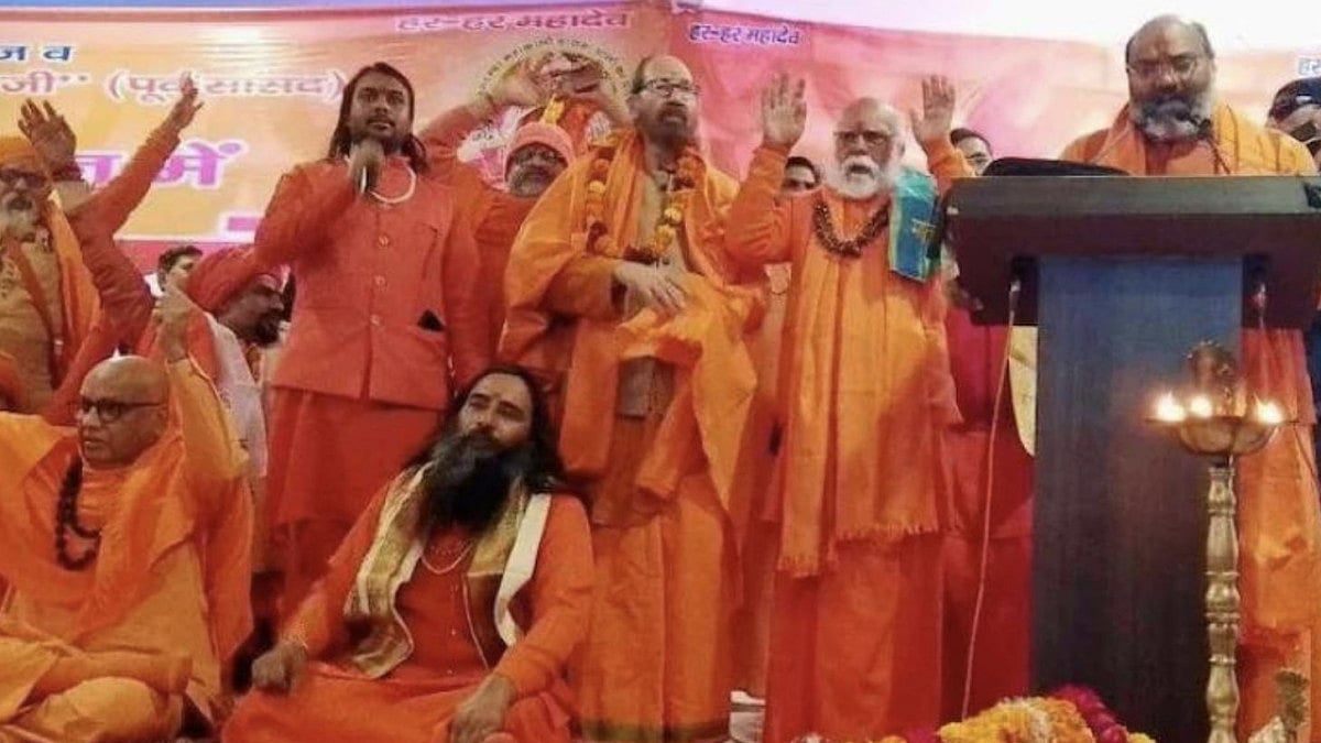 Senior RSS leader condemned alleged hate speech remarks made at Haridwar Dharam Sansad