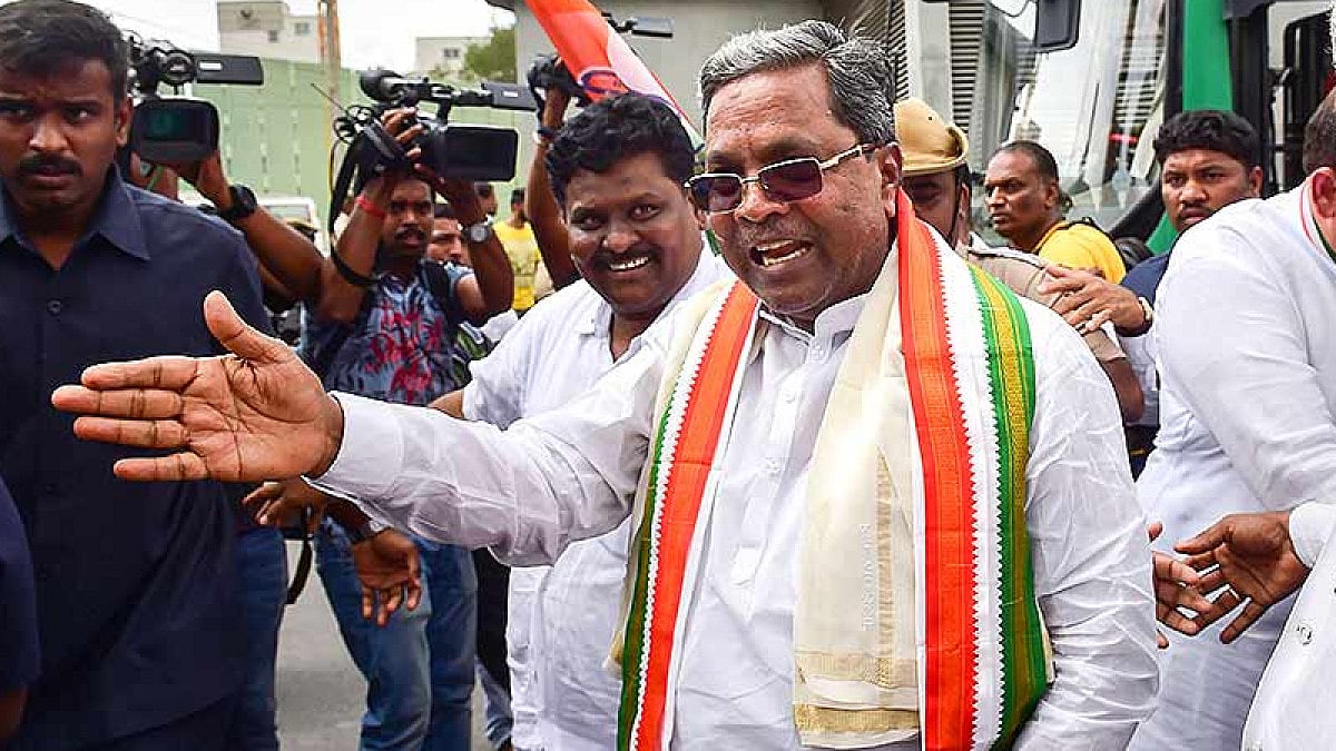 Senior Congress leader Siddaramaiah