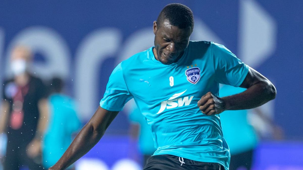 Bengaluru FC's Prince Ibara has played a key role for the Blues in ISL 2021-22.