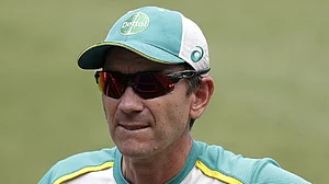 Justin Langer guided Australia to their maiden T20 World Cup title.