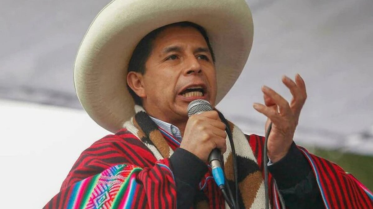 Peruvian President Pedro Castillo