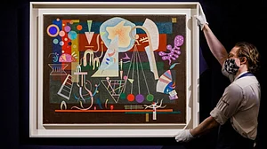 Wassily Kandinsky’s ‘Tensions calmees’