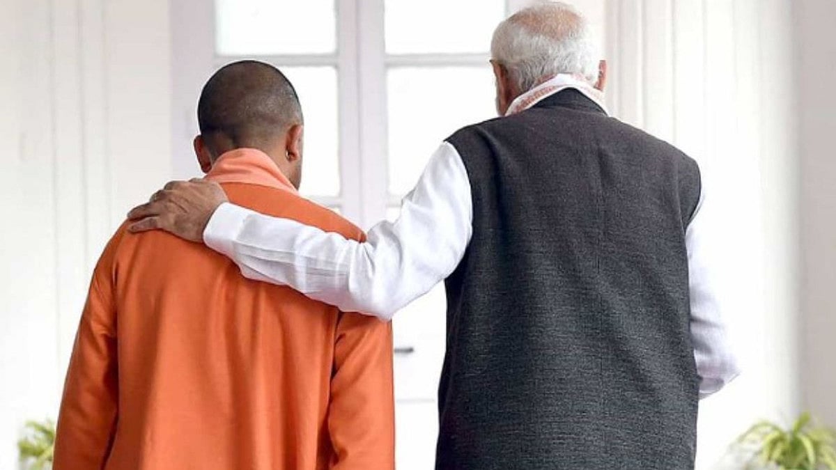 Prime Minister Narendra Modi indicates that Yogi Adityanath is BJP's choice for CM face in UP
