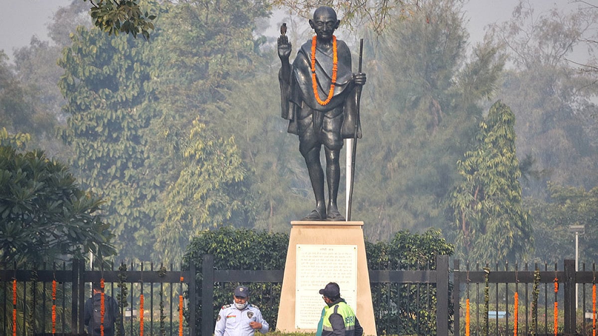Indian-Americans Condemn Vandalism Of Mahatma Gandhi’s Statue In New York