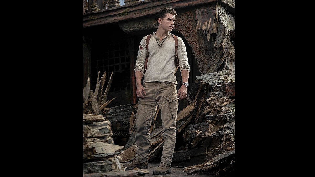 Actor Tom Holland Look From 'Uncharted'