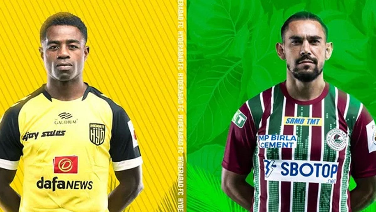 Hyderabad FC and ATK Mohun Bagan have met three times in ISL and all three have ended in draws.