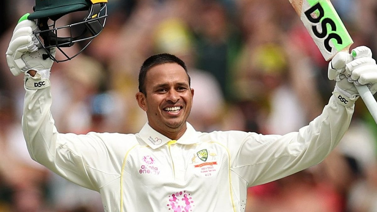 Usman Khawaja scored two centuries against England in the fourth Ashes 2021-22 Test in Sydney. 