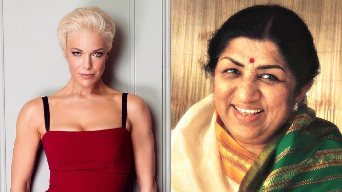 Hannah Waddingham and Lata Mangeshkar