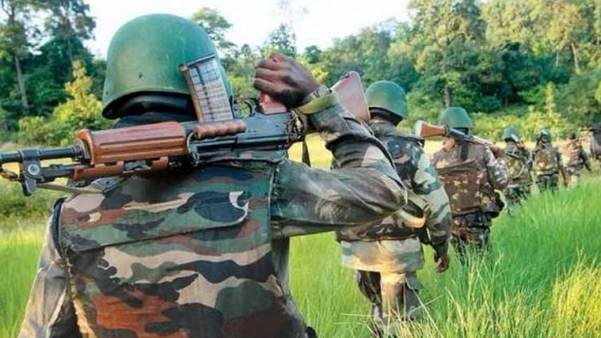 File photo for representation  : Two policemen were injured on Sunday in an IED blast 