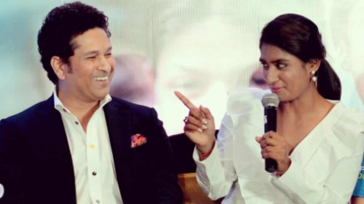 Mithali Raj (R) surpassed Sachin Tendulkar to have the longest career across men and women’s cricket