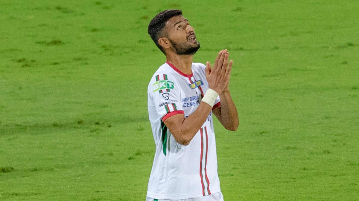 ATK Mohun Bagan's Manvir Singh doubled the lead for the Mariners on Tuesday night.