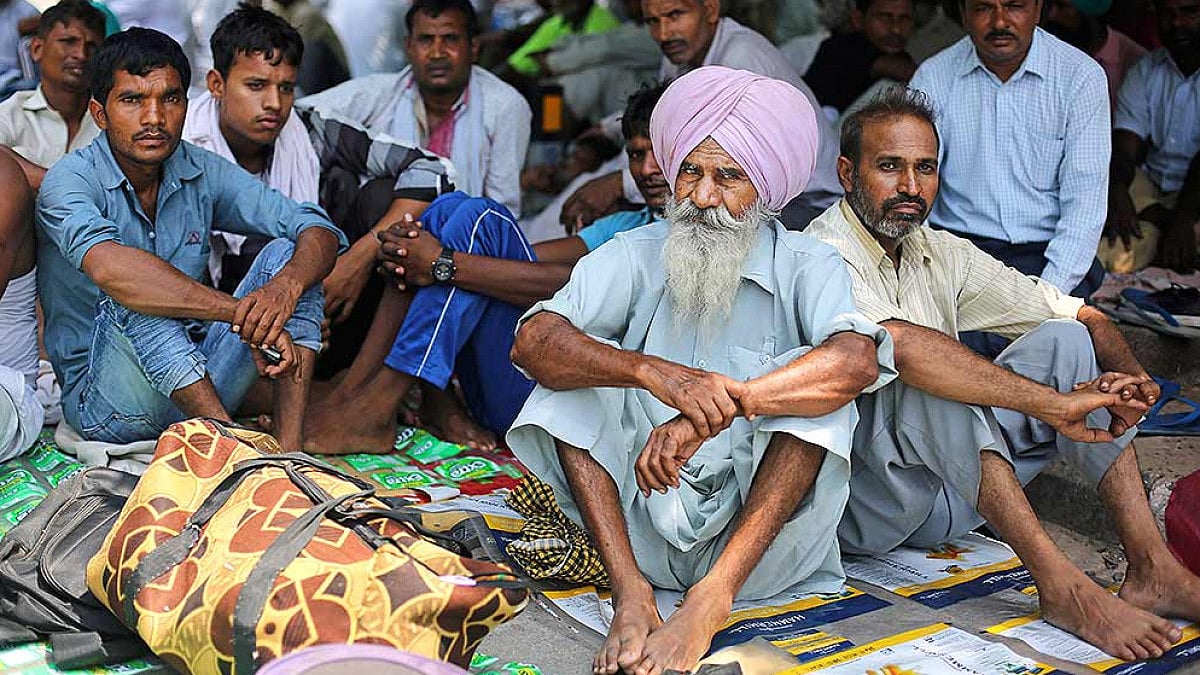 Supporters of the Dera Sacha Sauda sect in Punjab | AP Photo