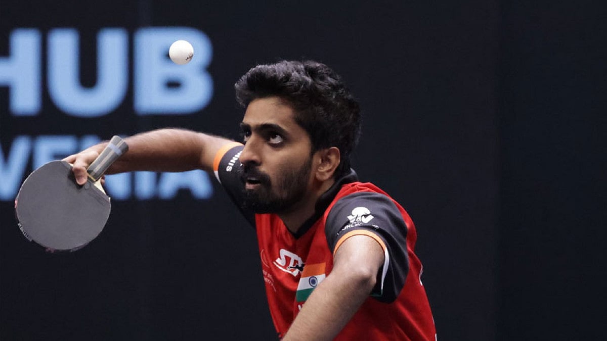 Sathiyan Gnanasekaran is currently ranked 33 in the world.