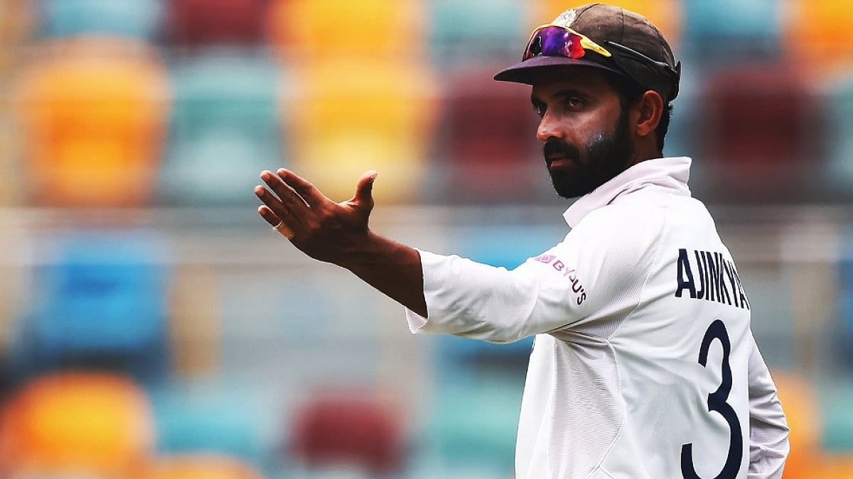 Ajinkya Rahane was stand-in-captain for India in the final three Tests against Australia in 2021.