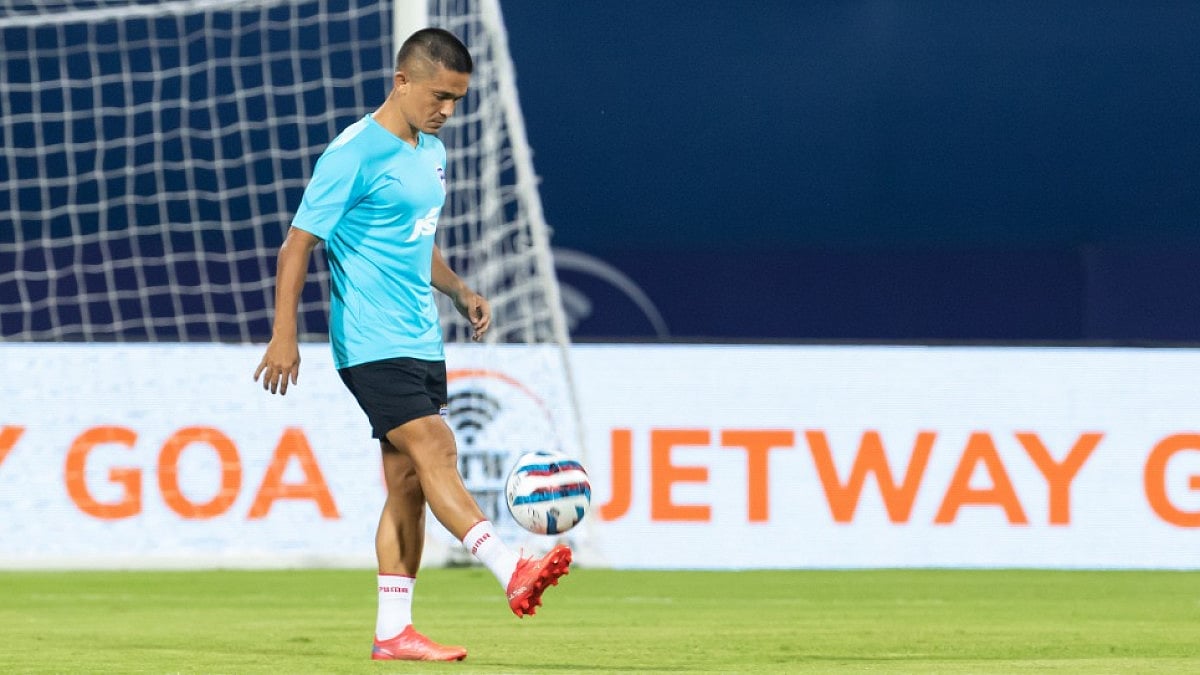 Sunil Chhetri will square off against the ISL 2021-22 joint top-scorer Bartholomew Ogbeche.