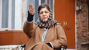 Former J&K CM Mehbooba Mufti.