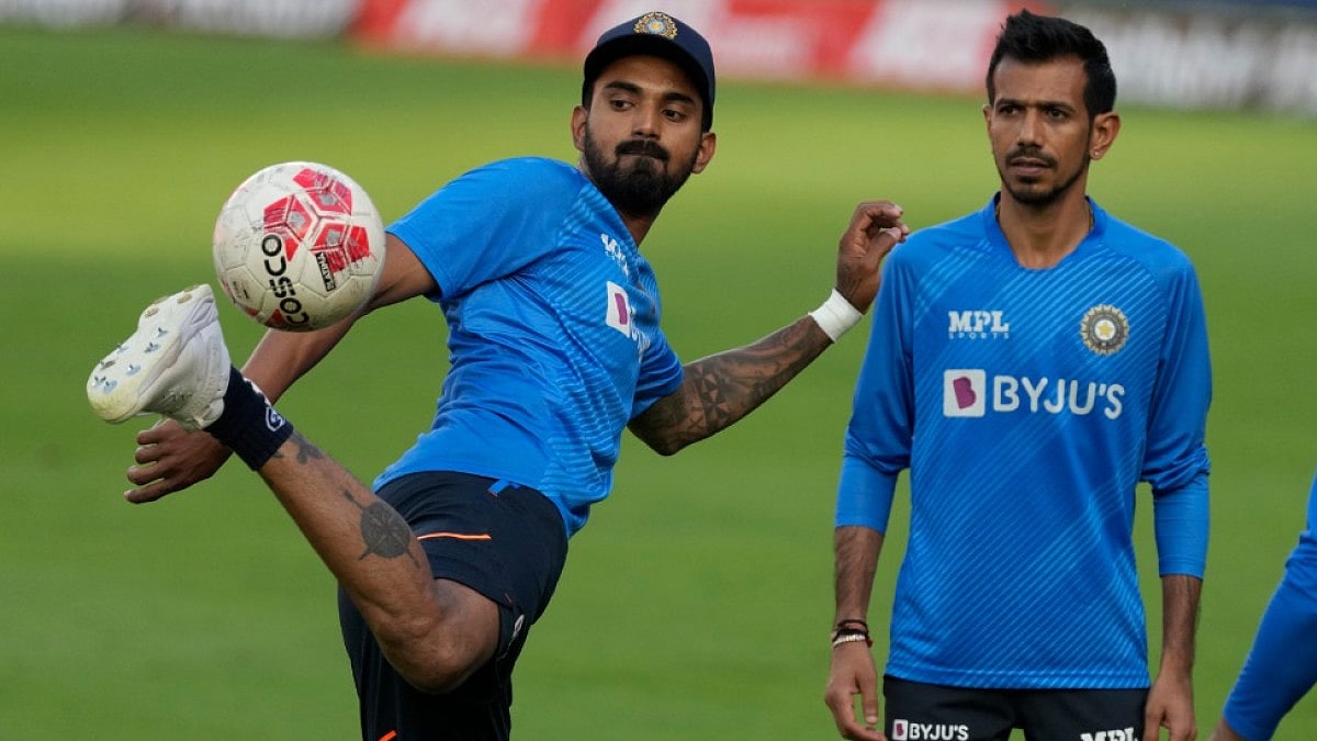KL Rahul sustained an upper left hamstring strain while fielding in the second ODI vs West Indies.