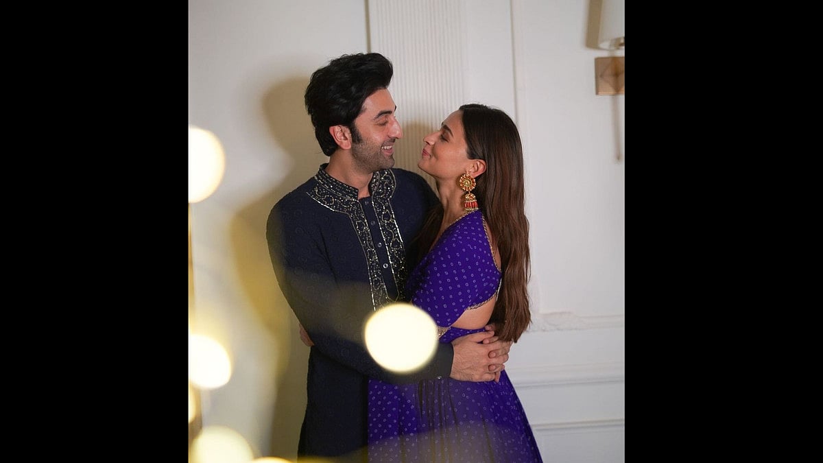 Actors Ranbir Kapoor and Alia Bhatt