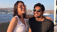 Ahan Shetty and Tania Shroff.