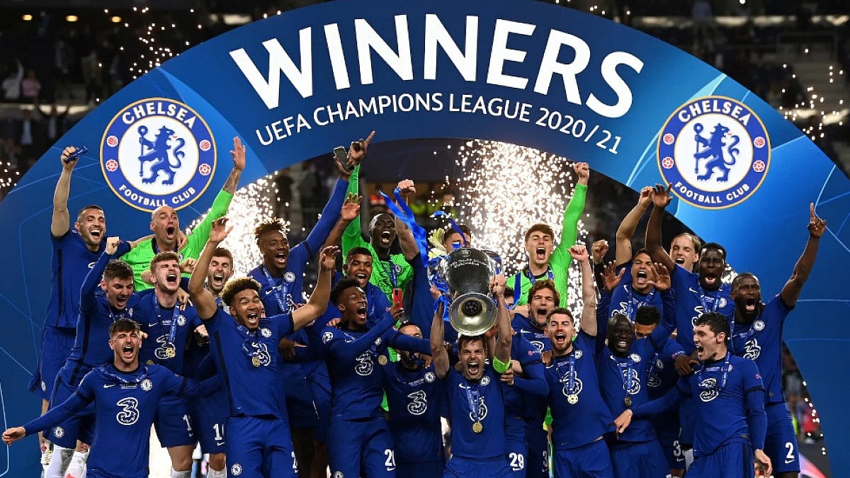 Chelsea are the defending champions of the UEFA Champions League. 