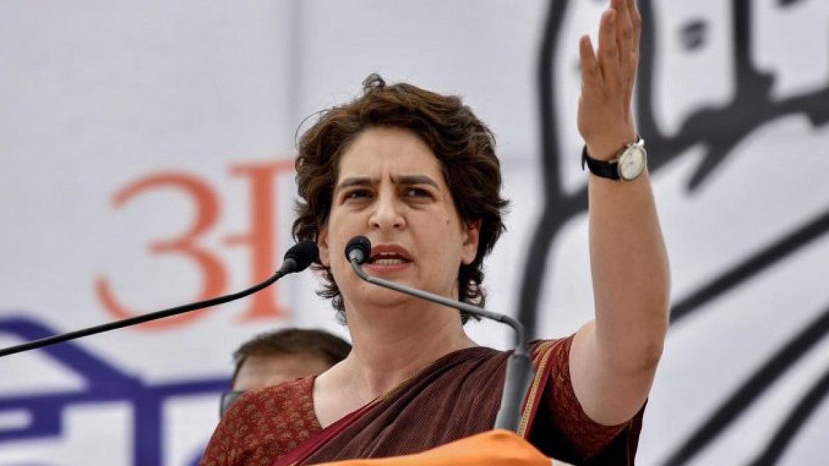 Congress leader Priyanka Gandhi