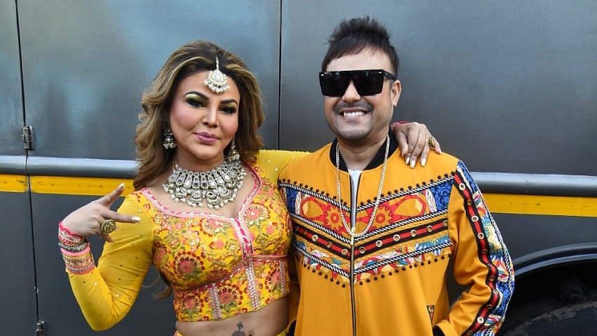 Rakhi Sawant with Ritesh