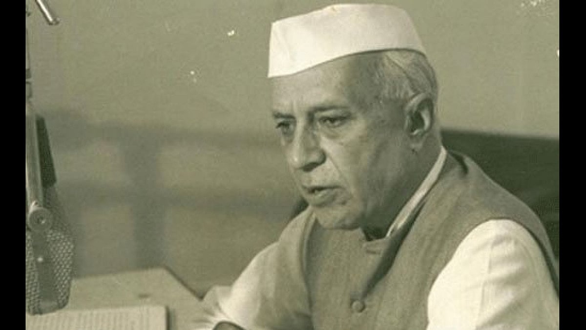 India's first PM Jawaharlal Nehru.(File)