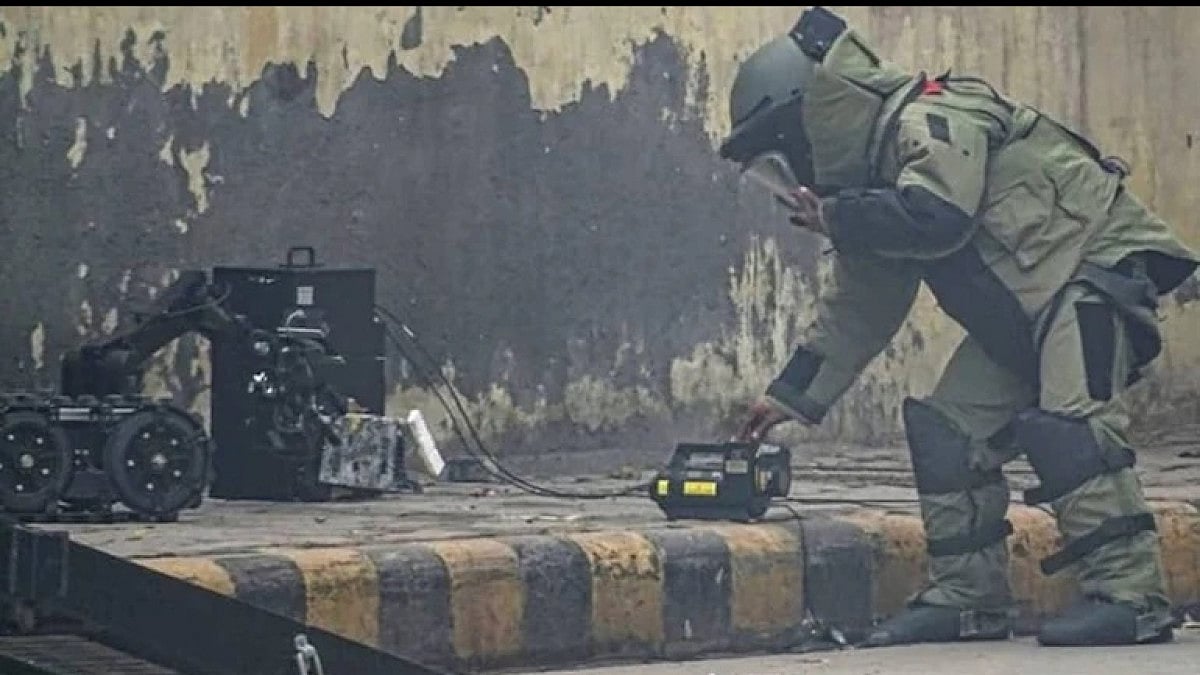 File photo of IED recovered from Delhi's Ghazipur flower market in January.