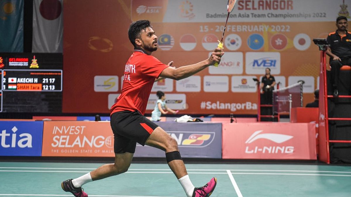 Indian men's team lost 2-3 to Indonesia in its last game at Badminton Asia Team Championships 2022.
