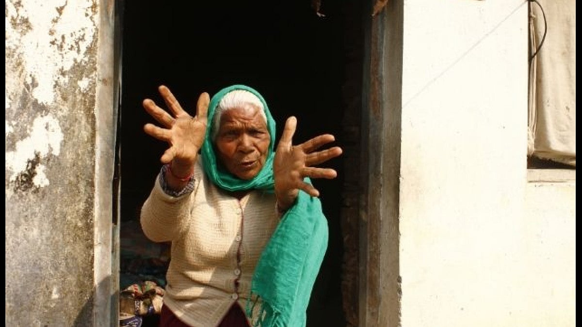 Bundi Devi in Uttarakhand's ghost village. 