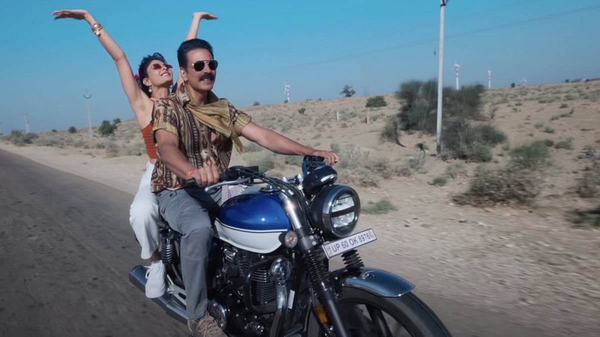 Akshay Kumar and Jacqueline Fernandez in the film 'Bachchhan Pandey'