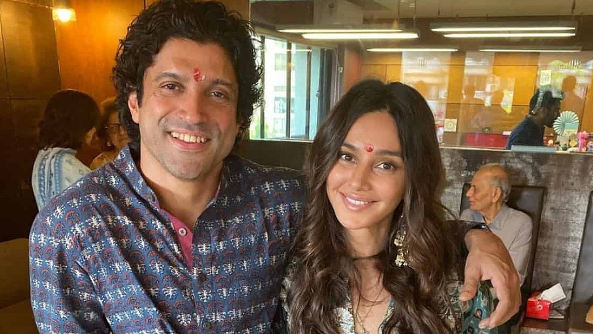 Farhan Akhtar with Shibani Dandekar