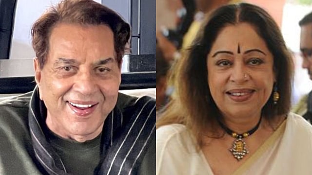 Kirron Kher As Basanti Recreates 'Sholay' Scene With Dharmendra