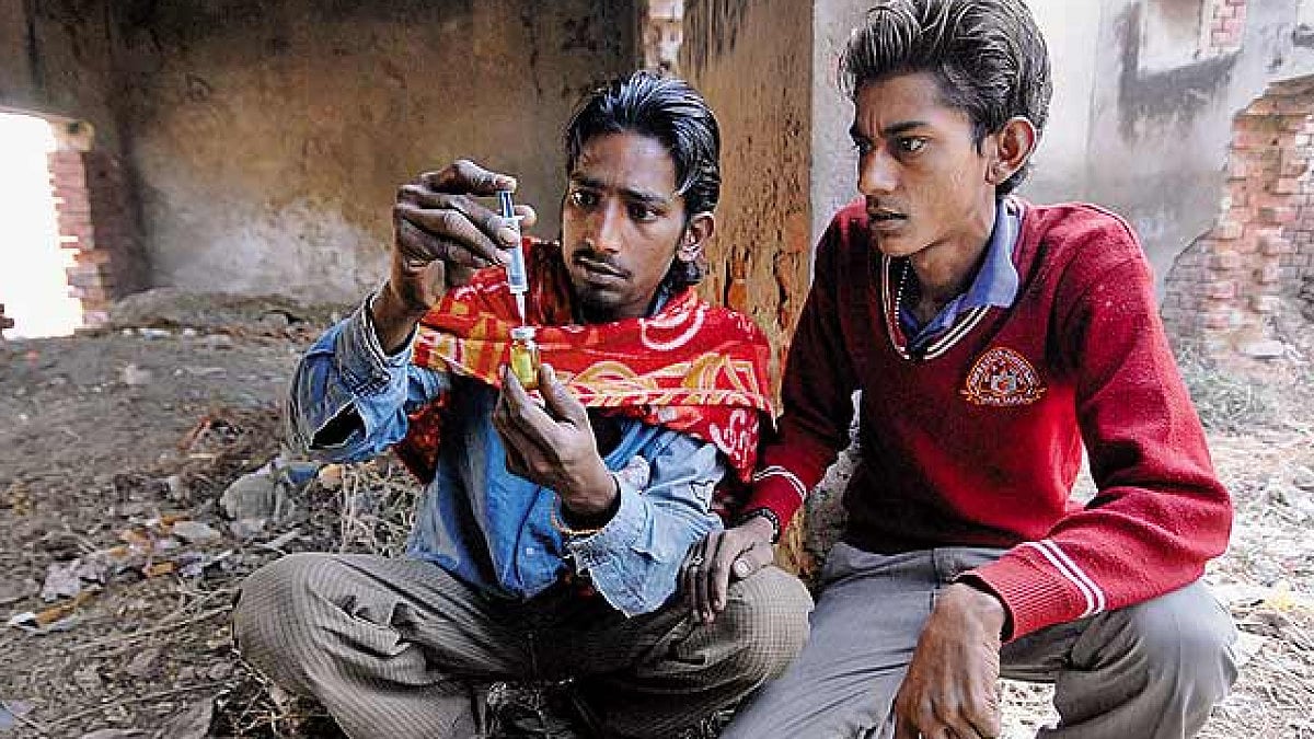 Representative photo: The drug menace has become a major issue in the Punjab election campaigning