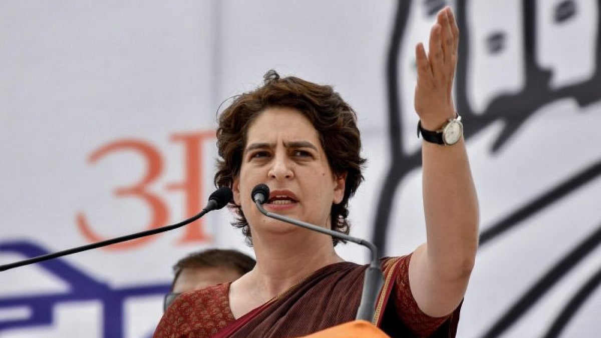 Congress leader Priyanka Gandhi