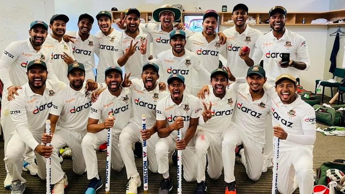 Bangladesh national cricket team. - File