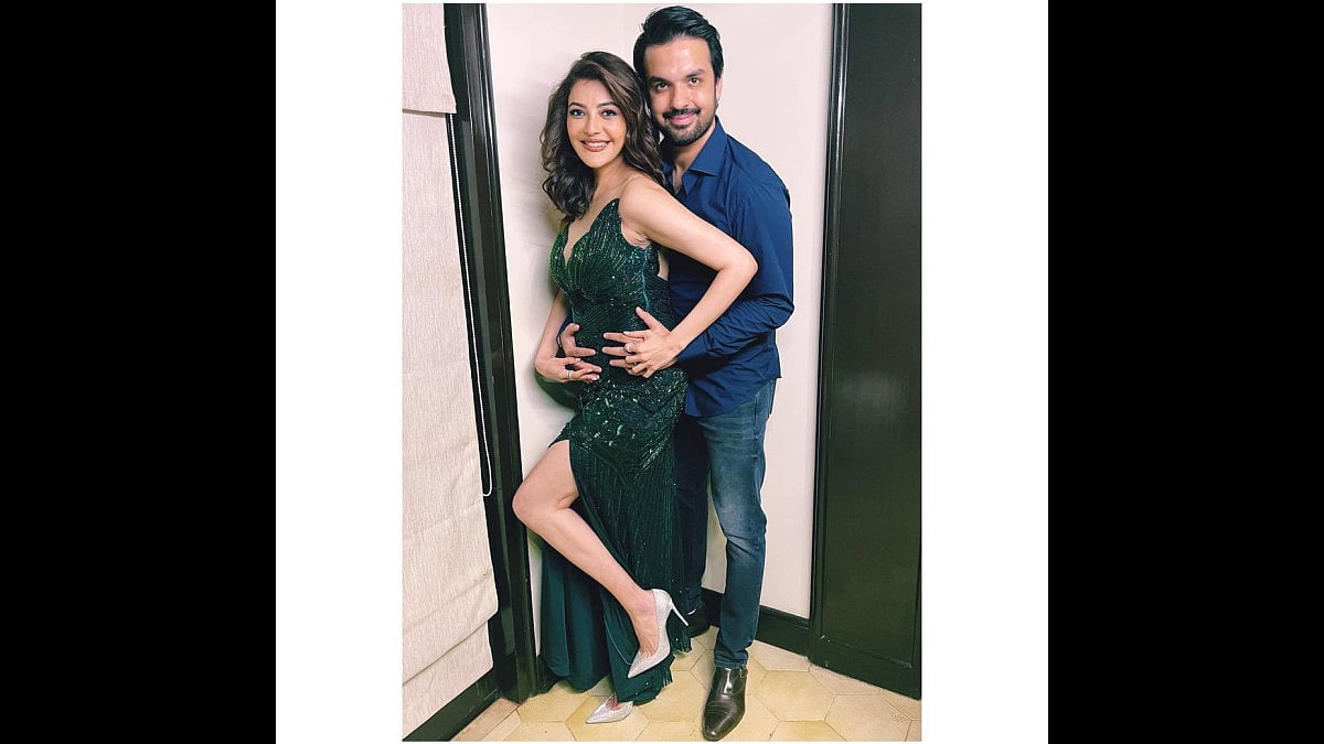 Kajal Aggarwal With Husband Gautam Kitchlu